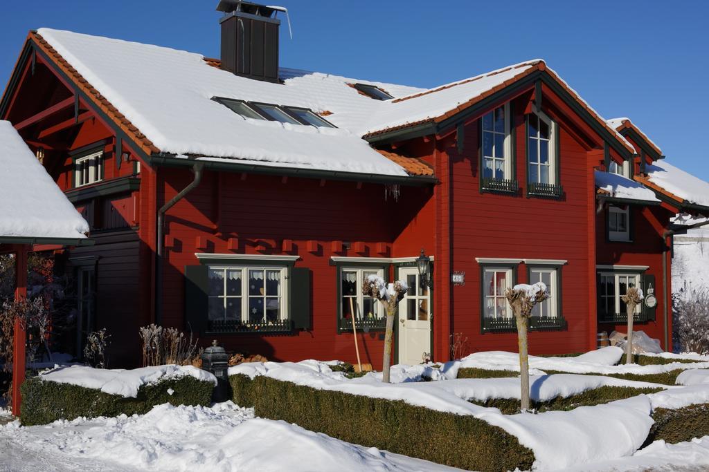 Ferienwohnung Romantik Im Roten Haus Füssen Exterior foto