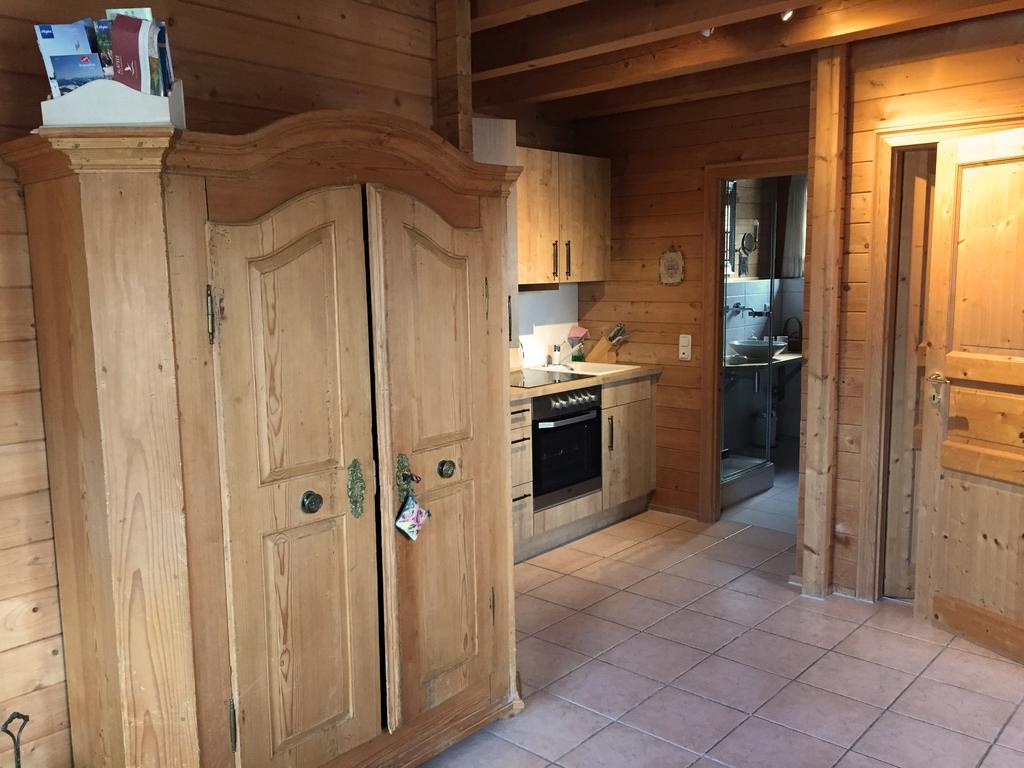 Ferienwohnung Romantik Im Roten Haus Füssen Exterior foto